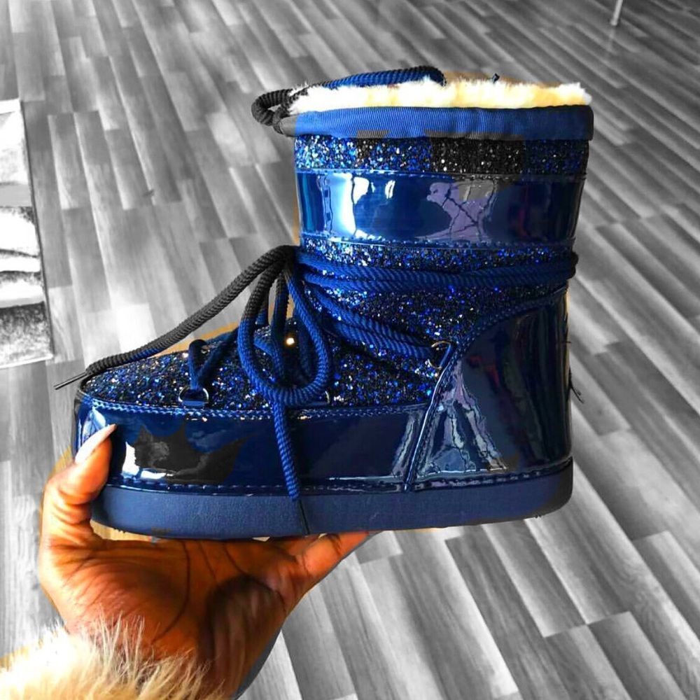 Teddy Glitter moon boots - Picture 3 of 4